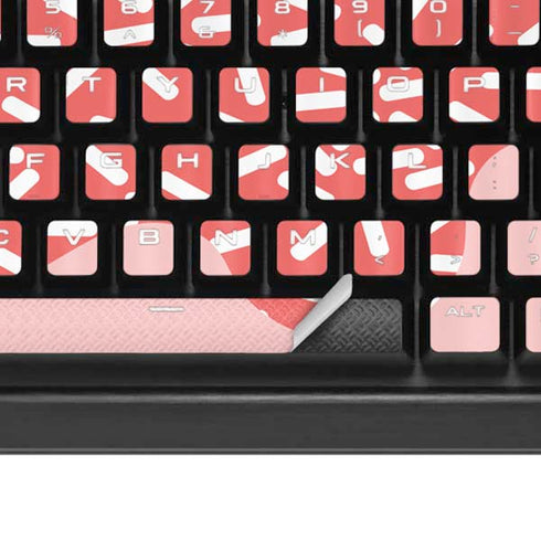 Coral Spring Sprinkles K95 RGB PLATINUM Mechanical Gaming Keyboard Skin