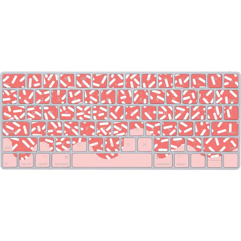 Coral Spring Sprinkles Magic Keyboard Skin