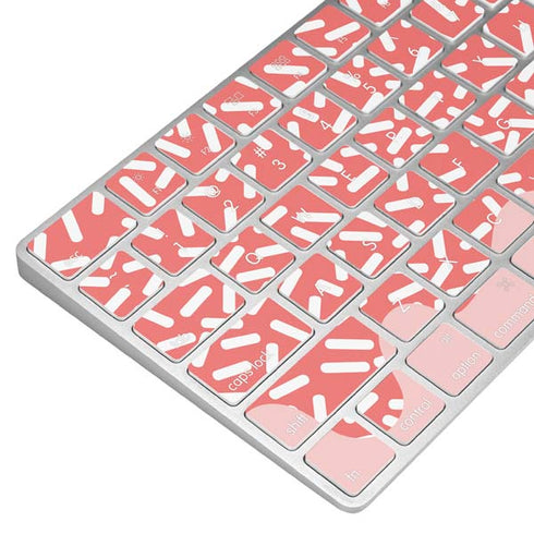 Coral Spring Sprinkles Magic Keyboard Skin