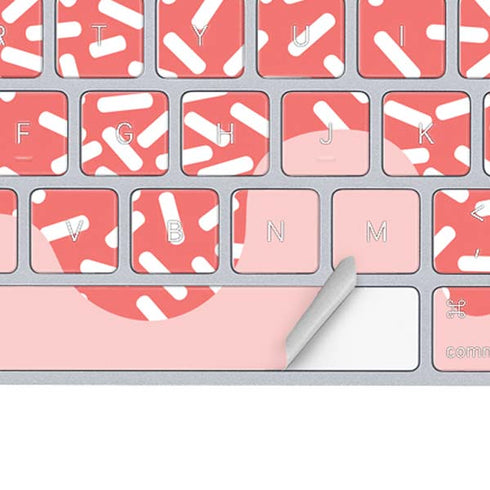 Coral Spring Sprinkles Magic Keyboard Skin