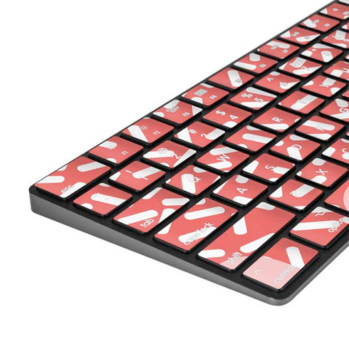 Coral Spring Sprinkles Magic Keyboard with Numeric Keypad Skin
