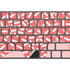 Coral Spring Sprinkles Magic Keyboard with Numeric Keypad Skin