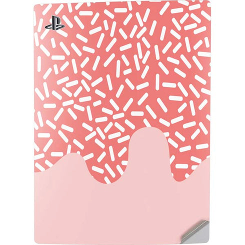 Coral Spring Sprinkles PS5 Digital Edition Console Skin