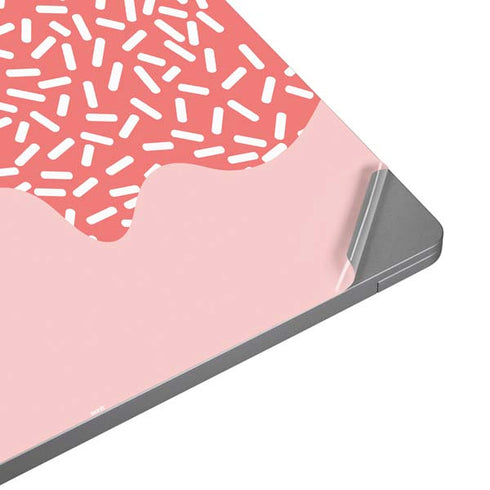Coral Spring Sprinkles Universal Laptop 16.6in (13.4 x 9.7in) Skin