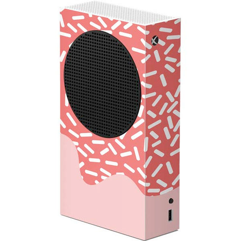 Coral Spring Sprinkles Xbox Series S Console Skin