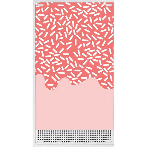 Coral Spring Sprinkles Xbox Series S Console Skin