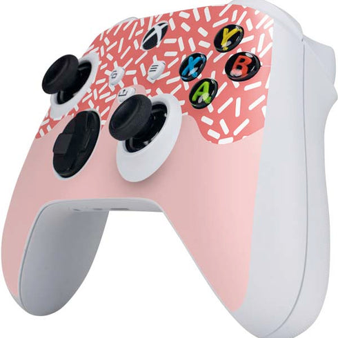 Coral Spring Sprinkles Xbox Series S Controller Skin