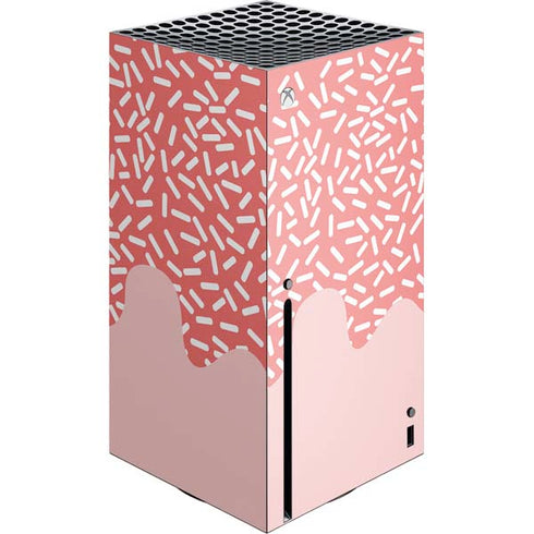 Coral Spring Sprinkles Xbox Series X Console Skin