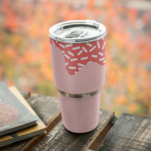 Coral Spring Sprinkles Yeti 30oz Rambler Tumbler Skin