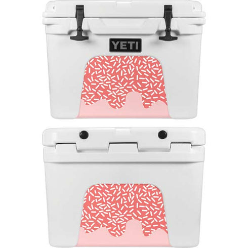 Coral Spring Sprinkles YETI Tundra 35 Hard Cooler Skin