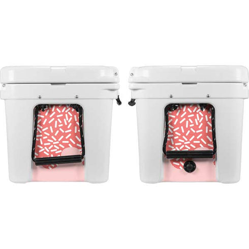 Coral Spring Sprinkles YETI Tundra 35 Hard Cooler Skin