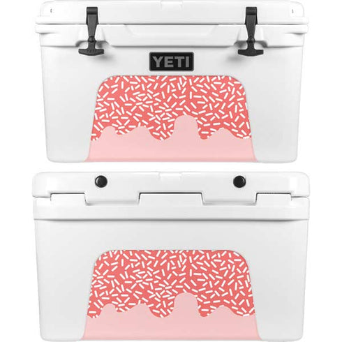 Coral Spring Sprinkles YETI Tundra 45 Hard Cooler Skin