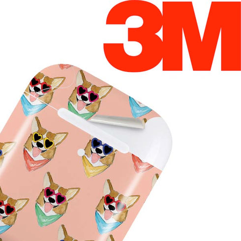 Bouffants and Broken Hearts Corgi Love Apple AirPods 2 Skin