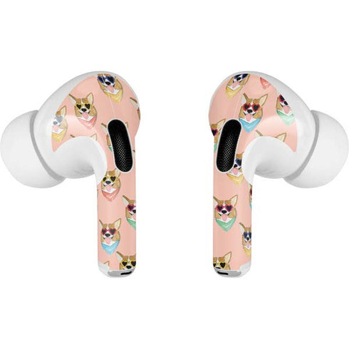 Bouffants and Broken Hearts Corgi Love Apple AirPods Pro Skin