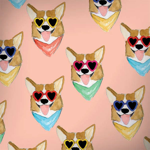 Bouffants and Broken Hearts Corgi Love Galaxy Note 8 Skin