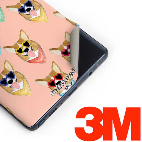 Bouffants and Broken Hearts Corgi Love Galaxy Note 9 Skin