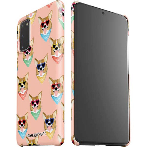 Bouffants and Broken Hearts Corgi Love Galaxy S20 Lite Case
