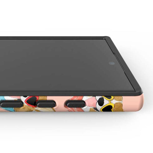 Bouffants and Broken Hearts Corgi Love Galaxy S24 Ultra Impact Case