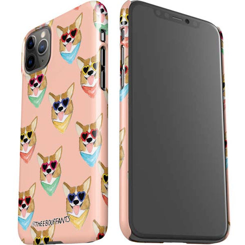 Bouffants and Broken Hearts Corgi Love iPhone 11 Pro Max Lite Case