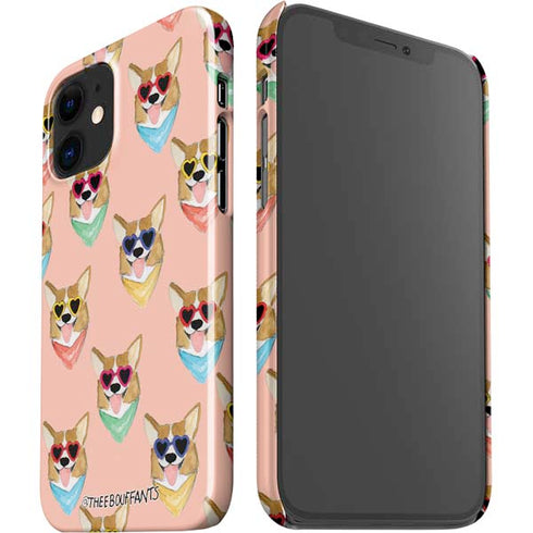 Bouffants and Broken Hearts Corgi Love iPhone 12 Mini Lite Case