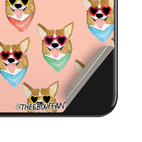 Bouffants and Broken Hearts Corgi Love iPhone SE (2nd & 3rd Gen) Skin