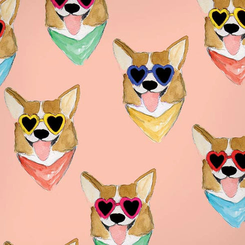 Bouffants and Broken Hearts Corgi Love iPhone XR Pro Case