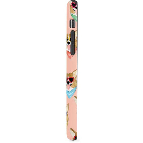 Bouffants and Broken Hearts Corgi Love iPhone XS Pro Case