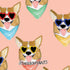 Bouffants and Broken Hearts Corgi Love Moto E5 Play Skin