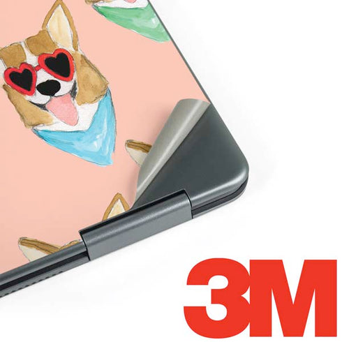 Bouffants and Broken Hearts Corgi Love Notebook 9 Pro 13in (2017) Skin