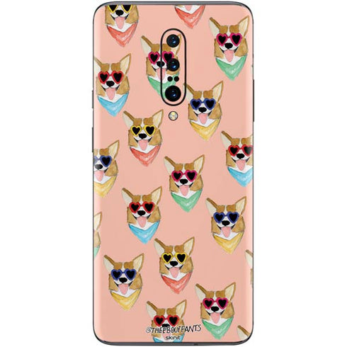 Bouffants and Broken Hearts Corgi Love OnePlus 7 Pro Skin