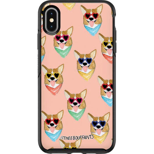 Bouffants and Broken Hearts Corgi Love Otterbox Symmetry iPhone Skin