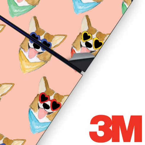 Bouffants and Broken Hearts Corgi Love PS4 Console and Controller Bundle Skin