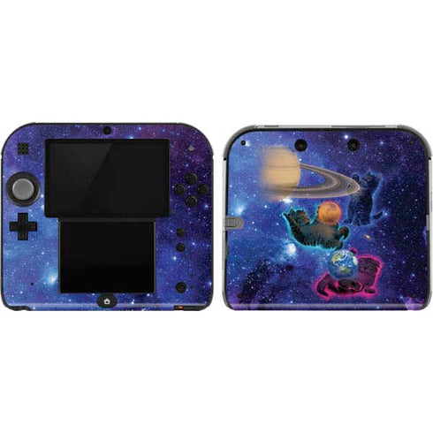 Vincent Hie Cosmic Kittens Nintendo 2DS Skin