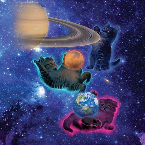 Vincent Hie Cosmic Kittens Nintendo 2DS XL (2017) Skin