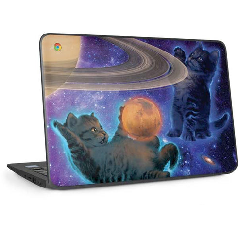 Cosmic Kittens by Vincent Hie HP Chromebook Skin