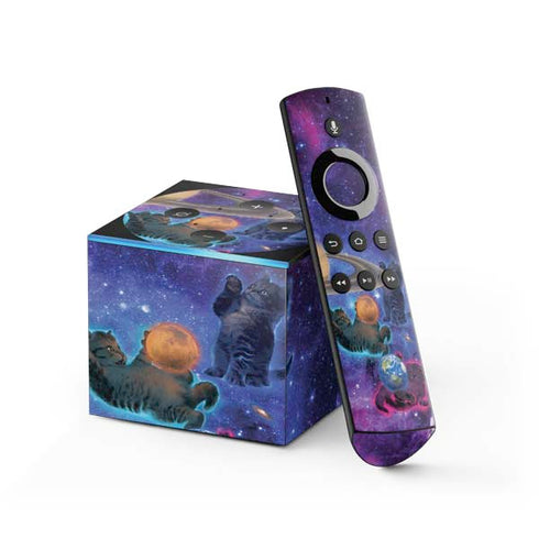 Vincent Hie Cosmic Kittens Fire TV Cube Skin