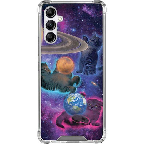 Cosmic Kittens by Vincent Hie Galaxy A15 5G Clear Case