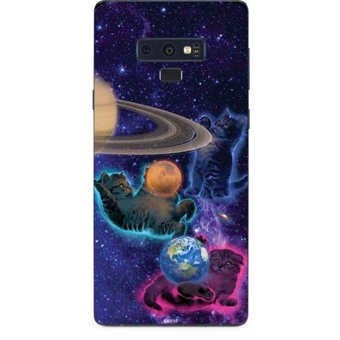 Vincent Hie Cosmic Kittens Galaxy Note 9 Skin