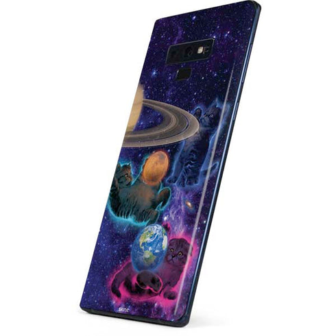 Vincent Hie Cosmic Kittens Galaxy Note 9 Skin