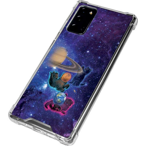 Vincent Hie Cosmic Kittens Galaxy Note20 5G Clear Case