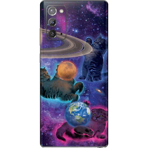 Vincent Hie Cosmic Kittens Galaxy Note20 5G Skin