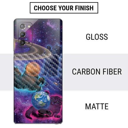 Vincent Hie Cosmic Kittens Galaxy Note20 5G Skin