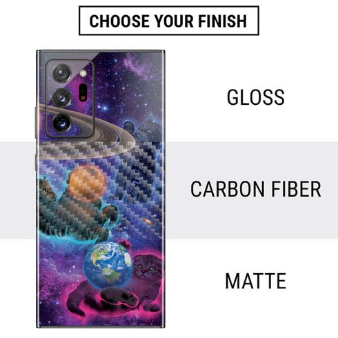 Vincent Hie Cosmic Kittens Galaxy Note20 Ultra 5G Skin