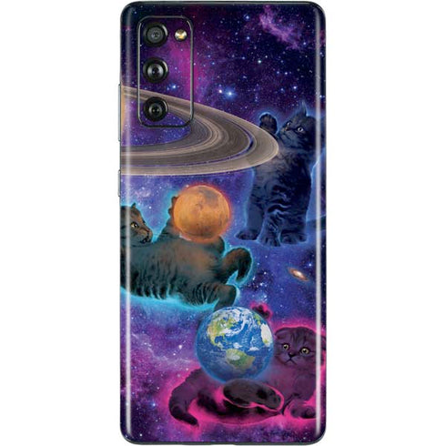 Vincent Hie Cosmic Kittens Galaxy S20 Fan Edition Skin