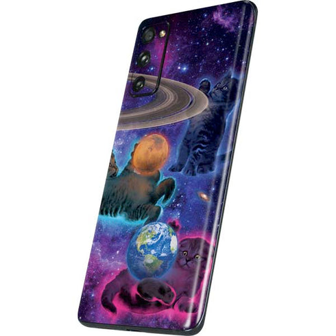 Vincent Hie Cosmic Kittens Galaxy S20 Fan Edition Skin
