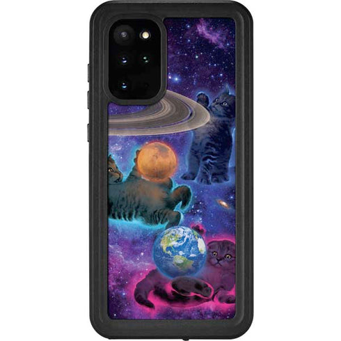 Vincent Hie Cosmic Kittens Galaxy S20 Plus Waterproof Case
