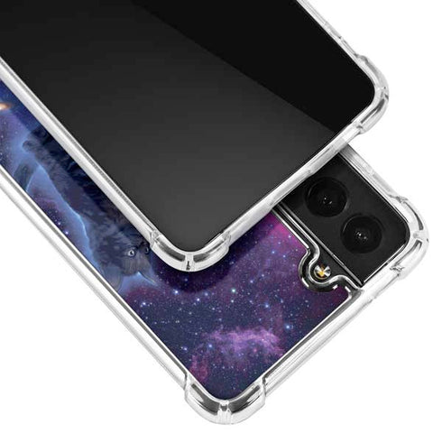 Vincent Hie Cosmic Kittens Galaxy S21 5G Clear Case