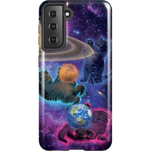 Vincent Hie Cosmic Kittens Galaxy S21 5G Pro Case