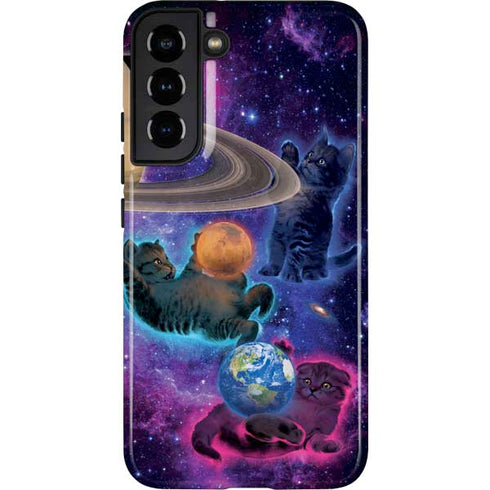 Vincent Hie Cosmic Kittens Galaxy S22 Plus Pro Case