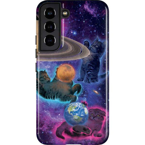 Vincent Hie Cosmic Kittens Galaxy S22 Pro Case